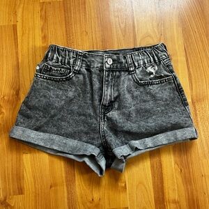 Sincerely Jules Charcoal Denim Shorts